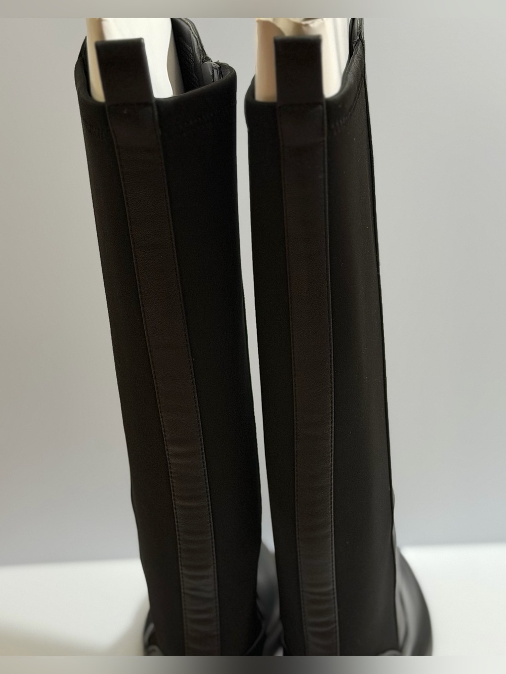 Kenneth Cole Reaction Anabelle Tall Riding Boots Black 9 w/ Box - Picture 6 of 14